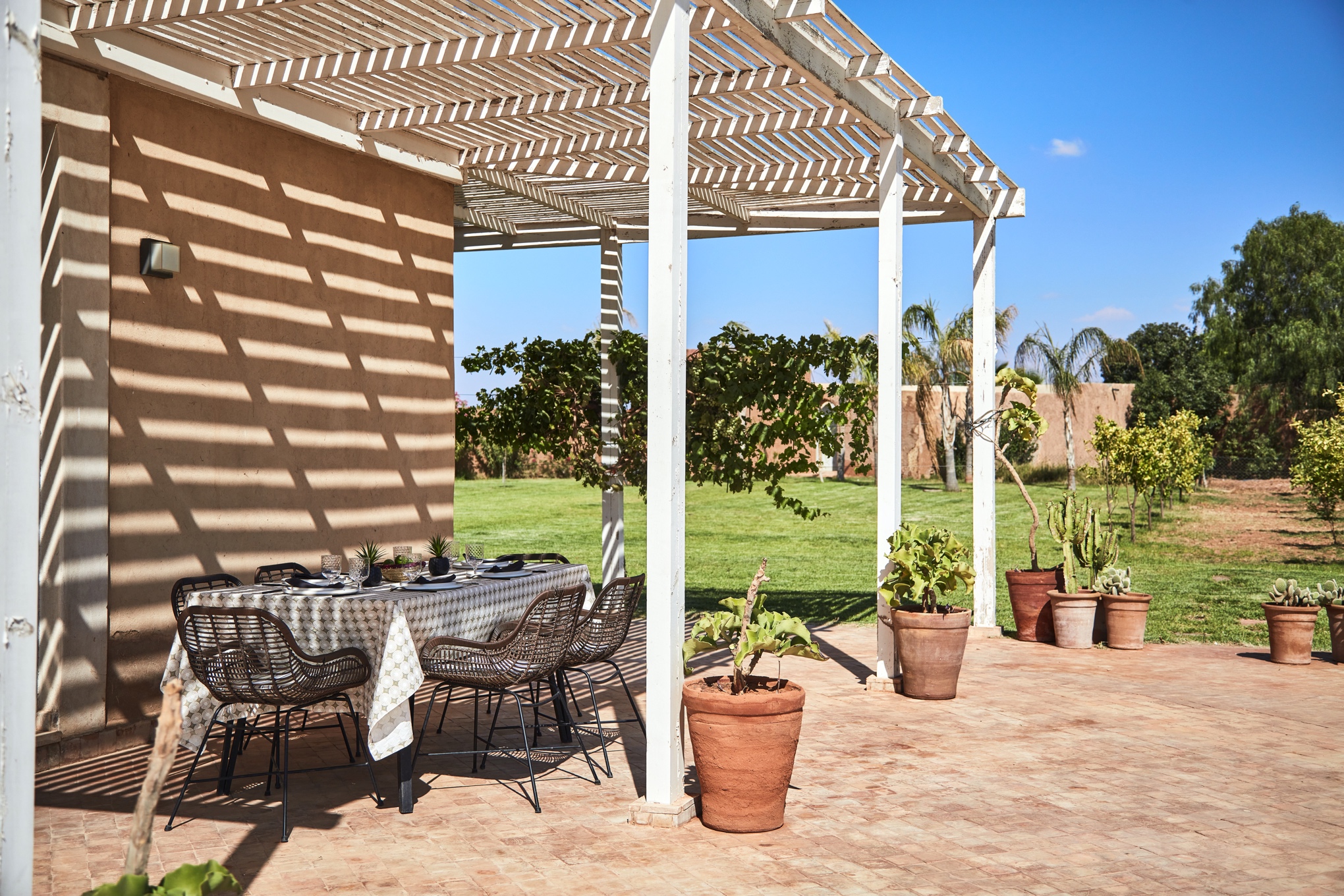 Riad Dar Soulize courtyard
